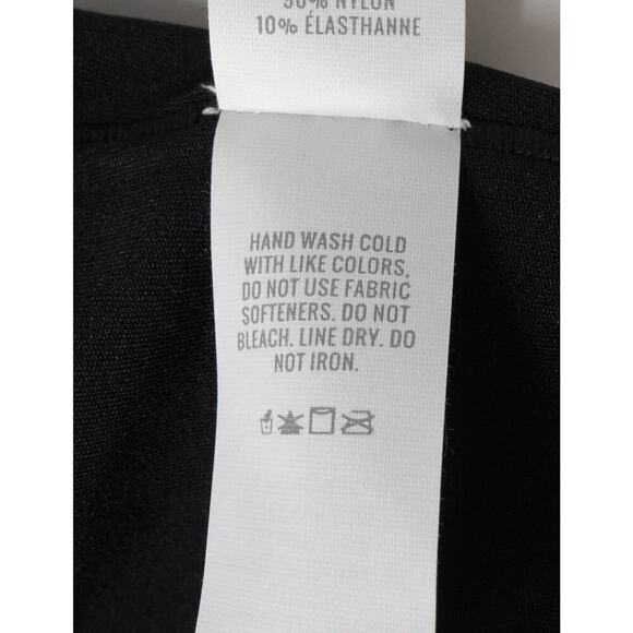 AERIE Offline Real Me Sports Bra Womens XL Black Longline Racerback Athleisure - Picture 15 of 15